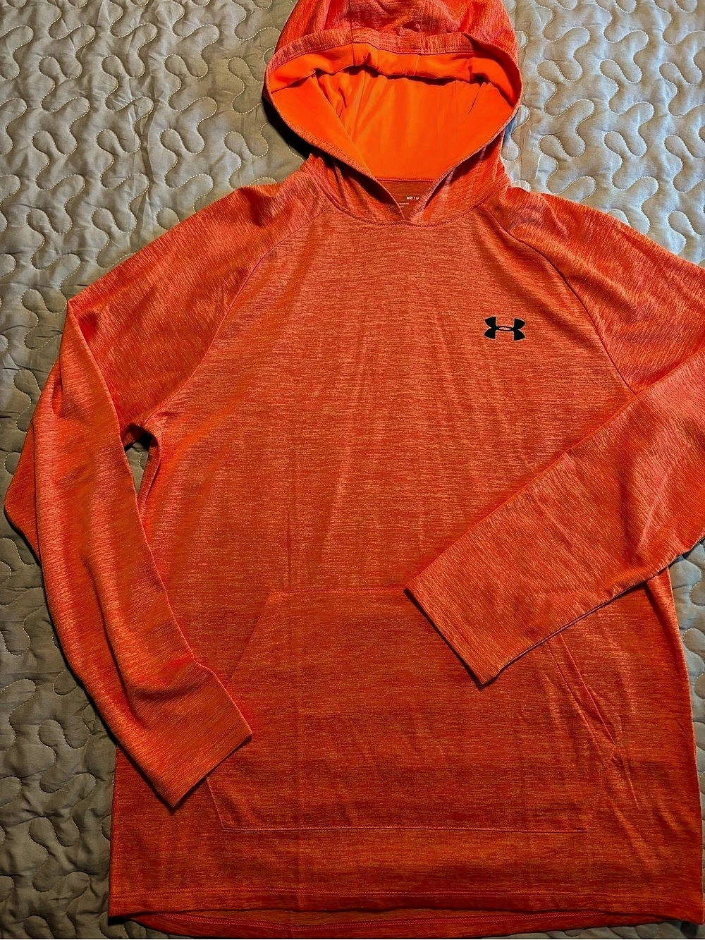 Under Armour Men's Hoodie Orange Size Medium New without tags